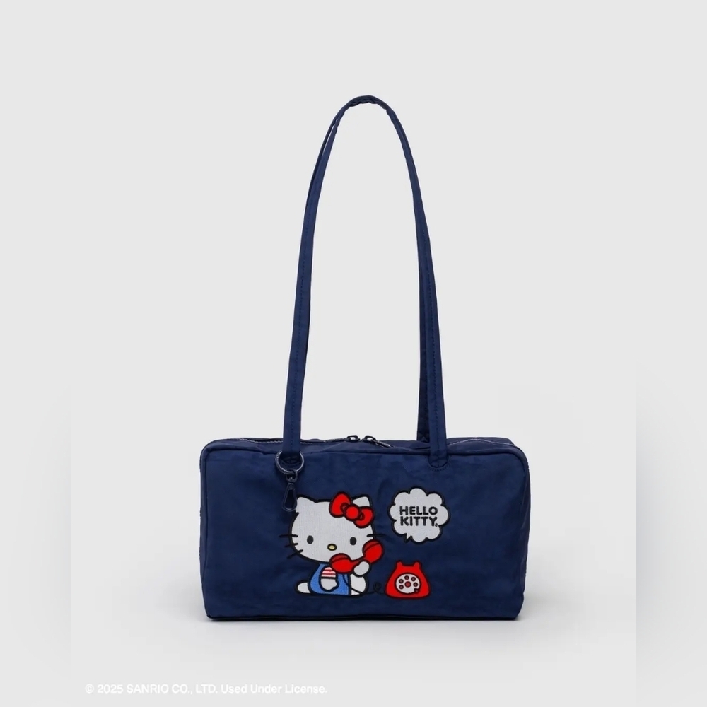 Rare Baggu x Hello Kitty Bowler Bag – Embroidered Phone, Sold-Out Colorway 🎀
